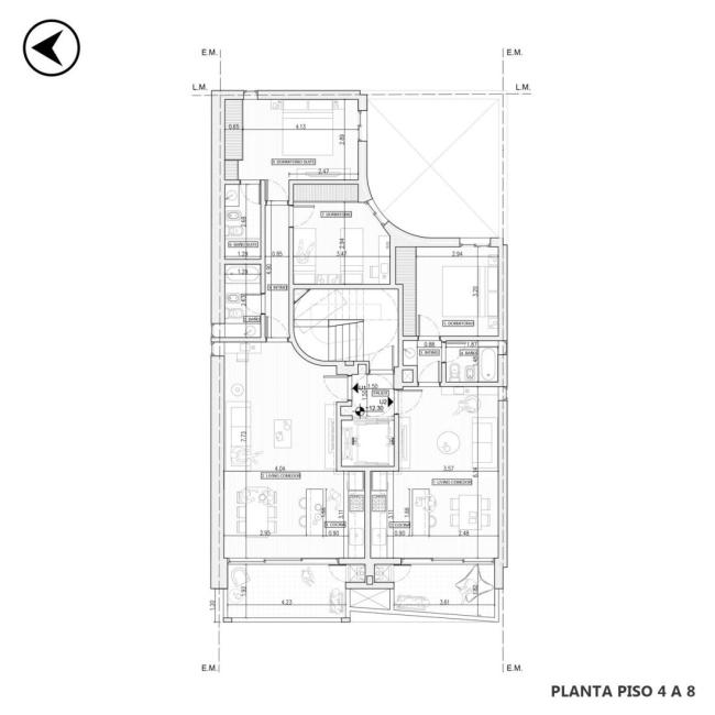 Departamento 1 dormitorio en venta, Roca 100, Parque España, Rosario