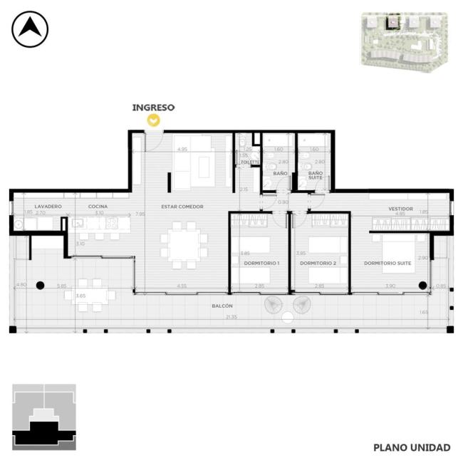 Departamento 3 dormitorios en venta, ARBORIA - Etapa 2, Fisherton, Rosario