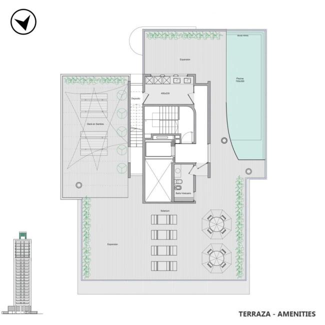 Departamento 3 dormitorios en venta, Rivadavia 2600, Pichincha, Rosario