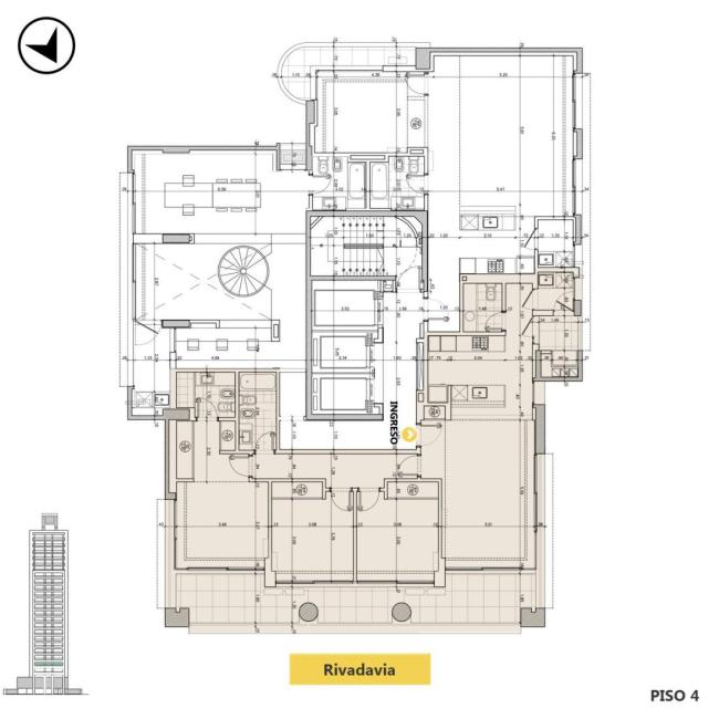 Departamento 3 dormitorios en venta, Rivadavia 2600, Pichincha, Rosario