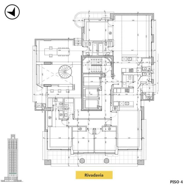 Departamento 3 dormitorios en venta, Rivadavia 2600, Pichincha, Rosario