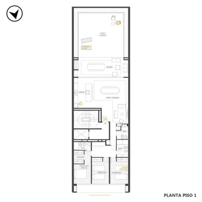 Departamento 1 dormitorio en venta, Ituzaingó y Mitre, Abasto, Rosario