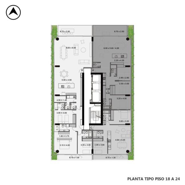 Departamento 3 dormitorios en venta, COSTAVIA – TORRE I, Pichincha, Rosario