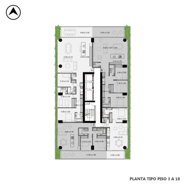 Departamento 1 dormitorio en venta, COSTAVIA - TORRE II, Pichincha, Rosario