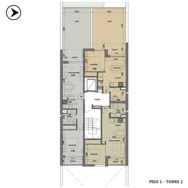 Departamento 1 dormitorio en venta, 1 de Mayo 1300, Centro, Rosario