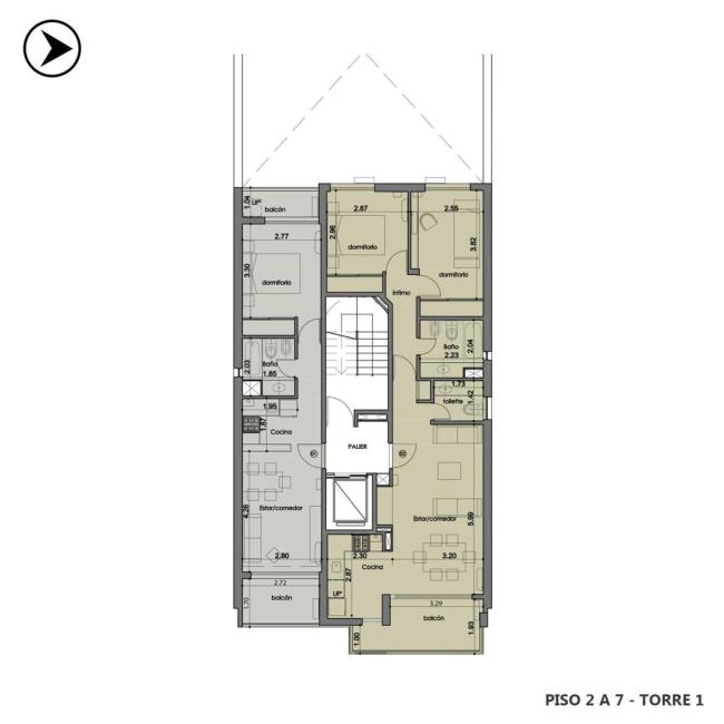 Departamento 1 dormitorio en venta, 1 de Mayo 1300, Centro, Rosario