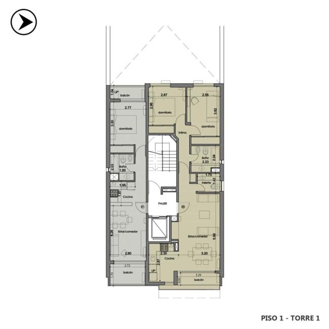 Departamento 1 dormitorio en venta, 1 de Mayo 1300, Centro, Rosario